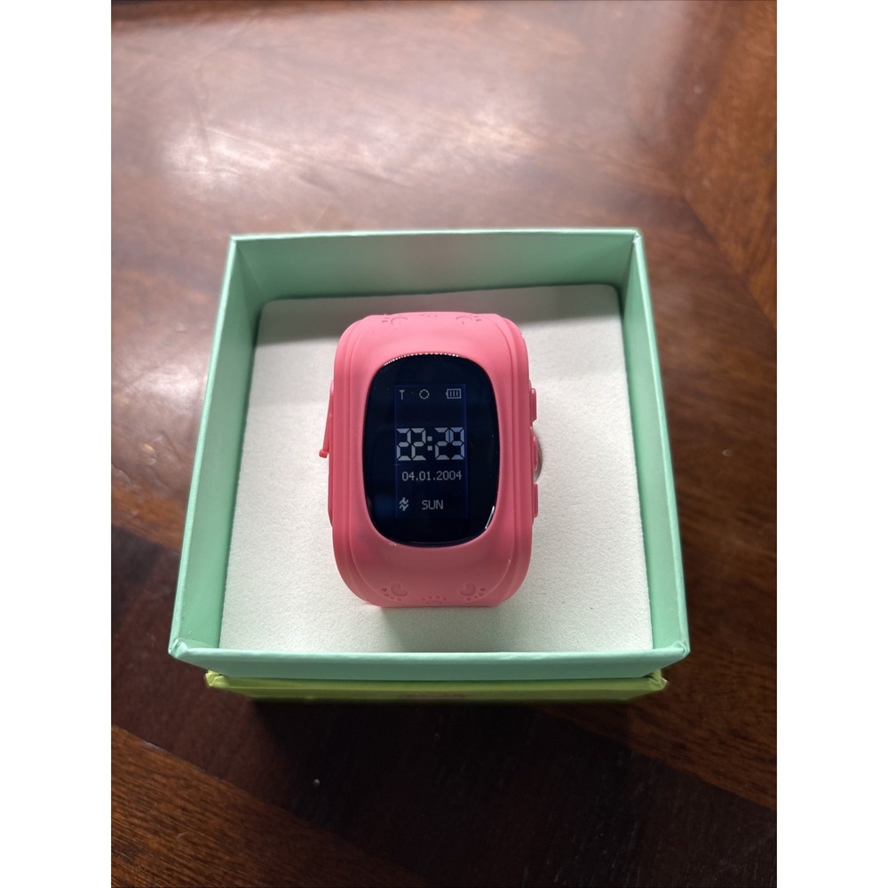 SafeKeeper 300 Child GPS Tracker Smart Watch Pink AT&T Multifunction Wristwatch